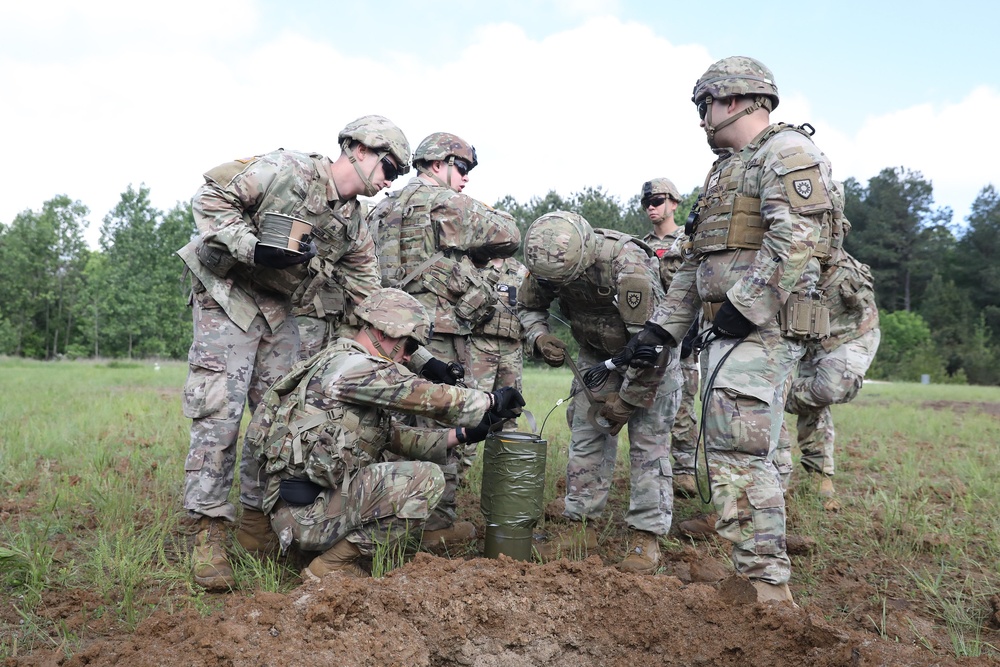 201st Engineer Battalion sharpen demolition skills