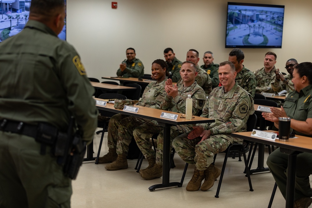 U.S. Northern Command General Guillot visits southern border