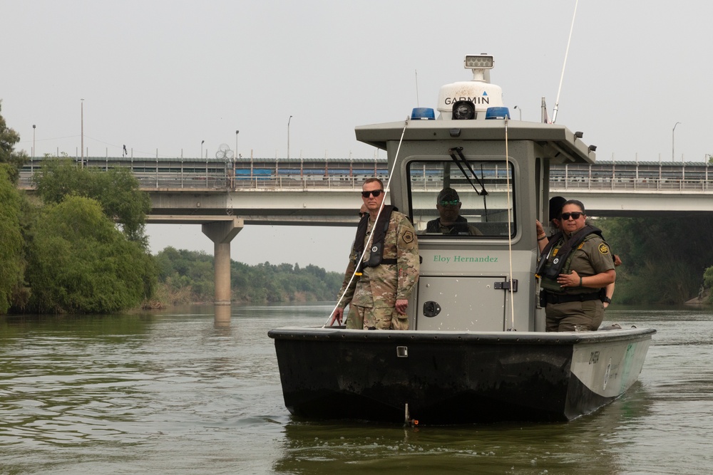 U.S. Northern Command General Guillot visits southern border