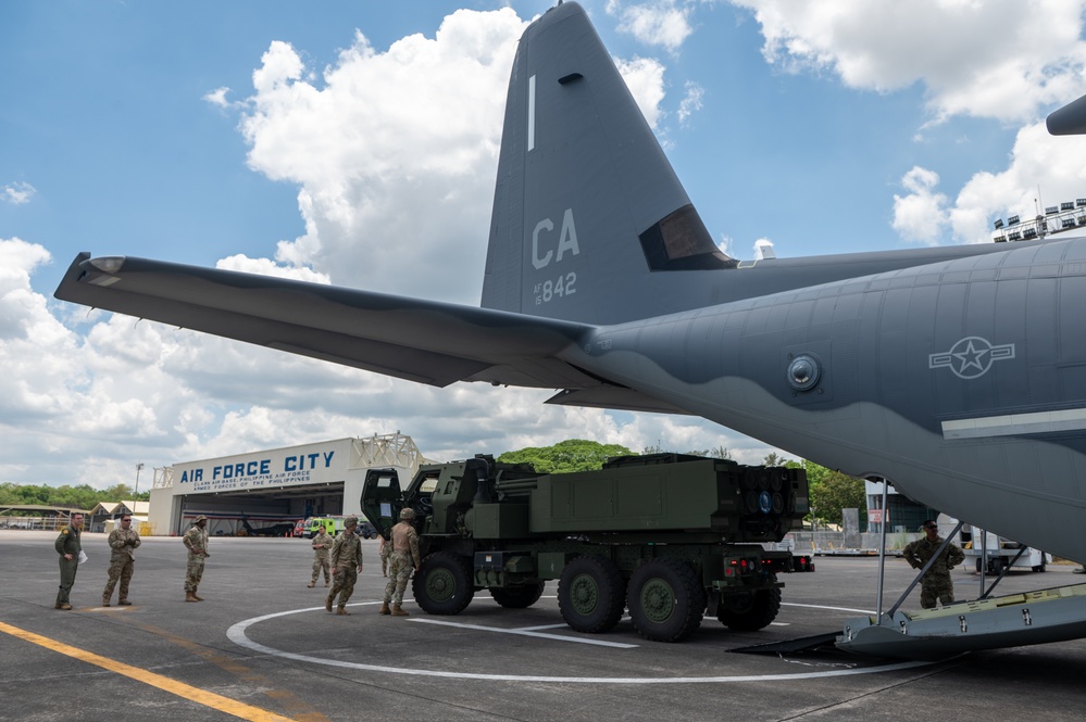 Balikatan 25: 129th Rescue Wing HIMARS Transport