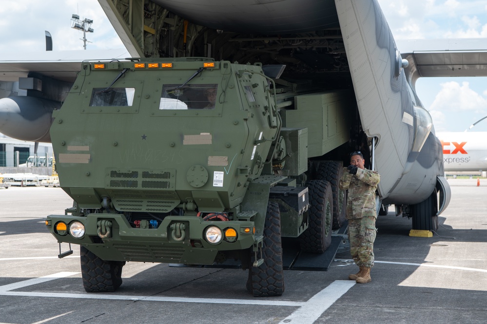 Balikatan 25: 129th Rescue Wing HIMARS Transport