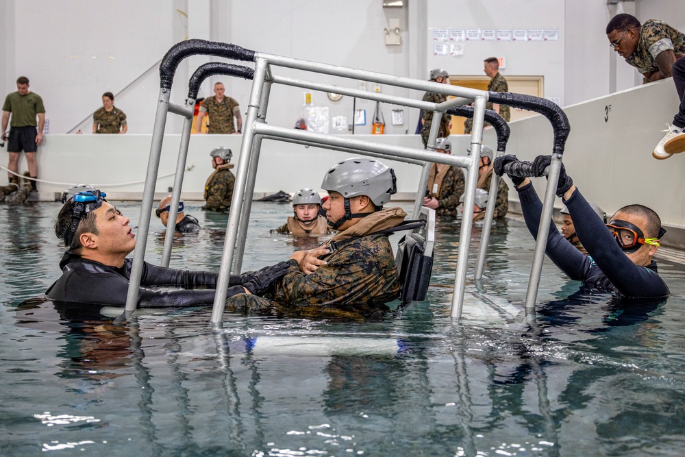 VMFA-214 Underwater Egress Training at USAG Humphreys