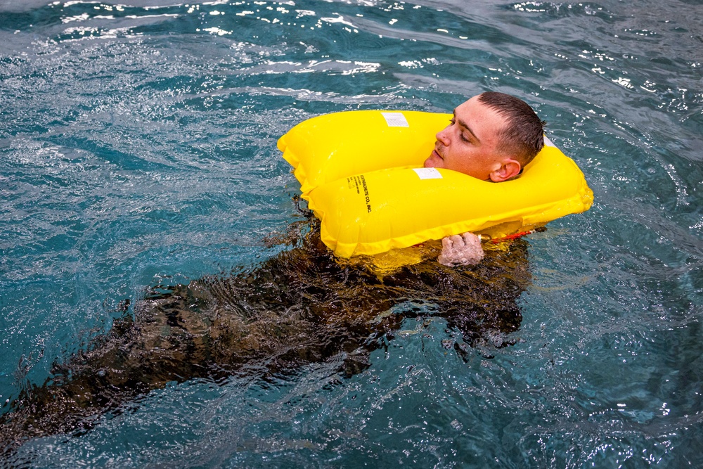 VMFA-214 Underwater Egress Training at USAG Humphreys