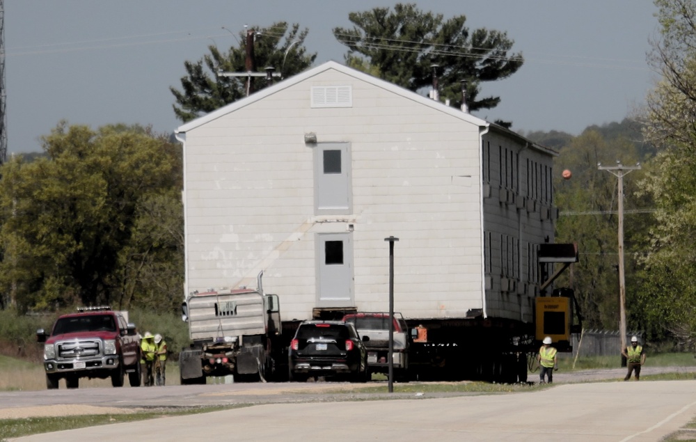 Fifth World War II-era barracks moved at Fort McCoy in May 2025; completes historical effort to save 80-year-old buildings