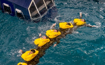 VMFA-214 Underwater Egress Training at USAG Humphreys