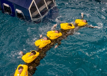VMFA-214 Underwater Egress Training at USAG Humphreys