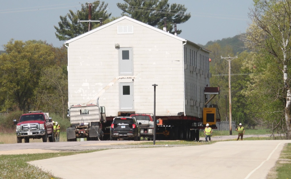 Fifth World War II-era barracks moved at Fort McCoy in May 2025; completes historical effort to save 80-year-old buildings