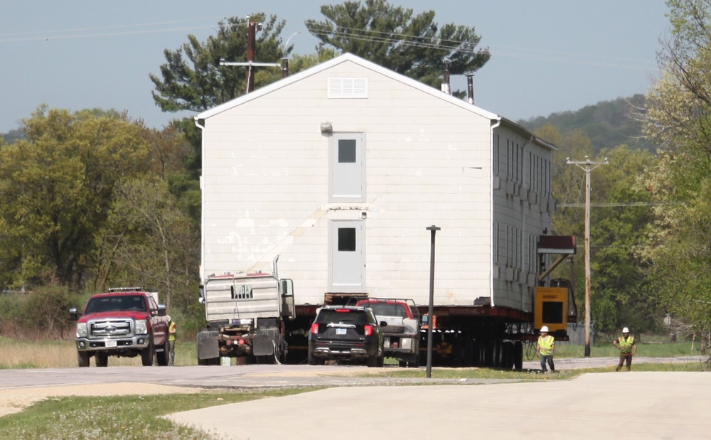 Fifth World War II-era barracks moved at Fort McCoy in May 2025; completes historical effort to save 80-year-old buildings