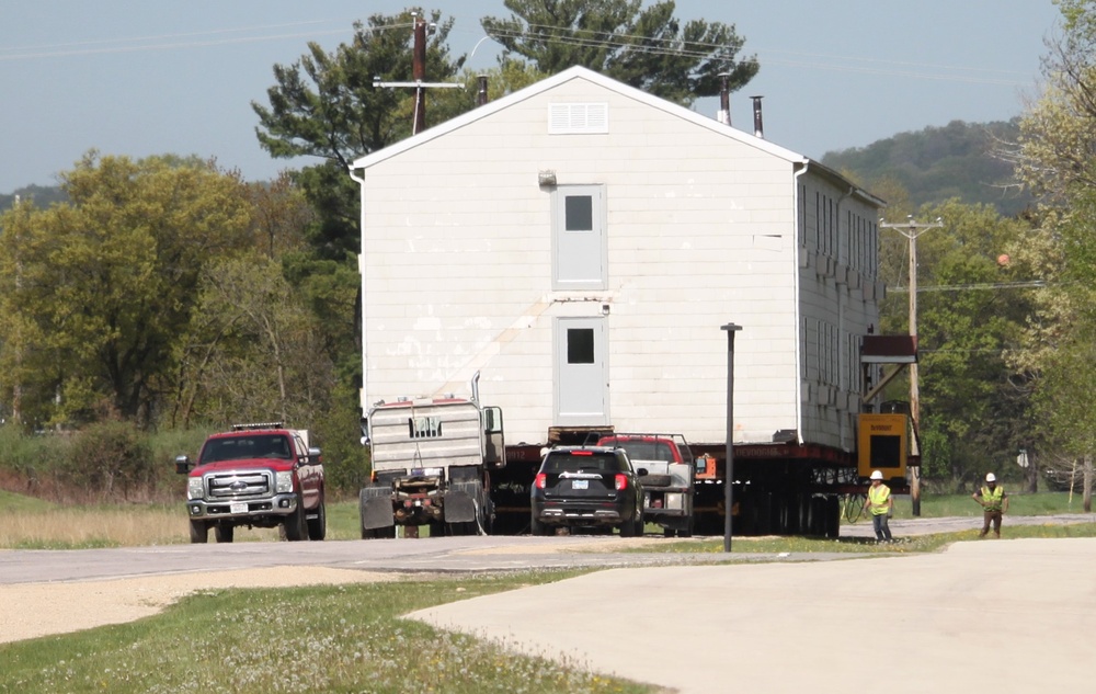 Fifth World War II-era barracks moved at Fort McCoy in May 2025; completes historical effort to save 80-year-old buildings