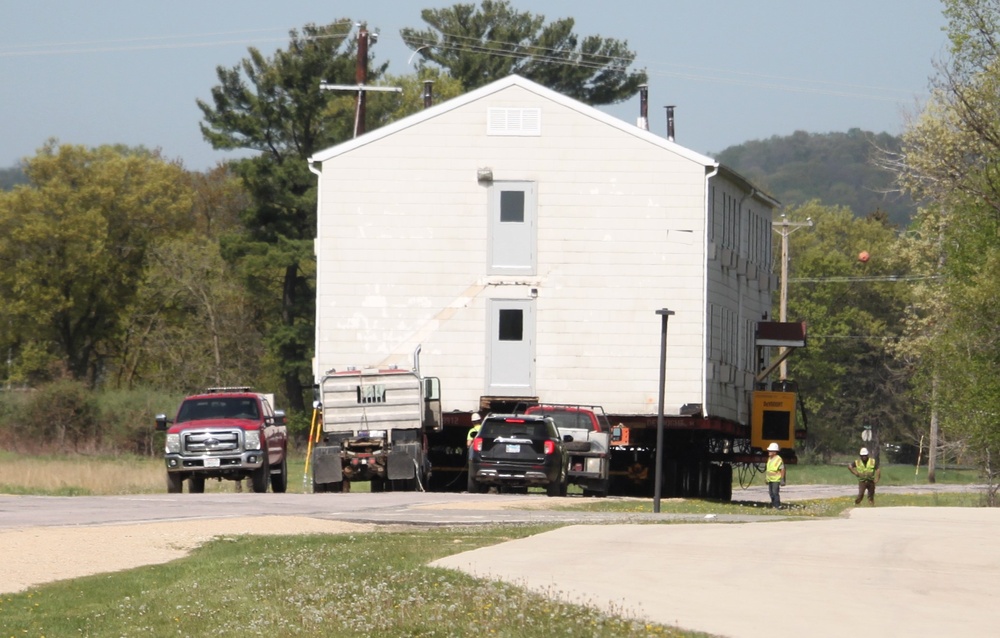 Fifth World War II-era barracks moved at Fort McCoy in May 2025; completes historical effort to save 80-year-old buildings