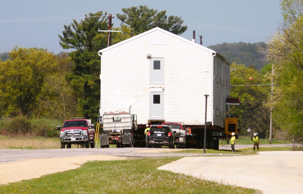Fifth World War II-era barracks moved at Fort McCoy in May 2025; completes historical effort to save 80-year-old buildings
