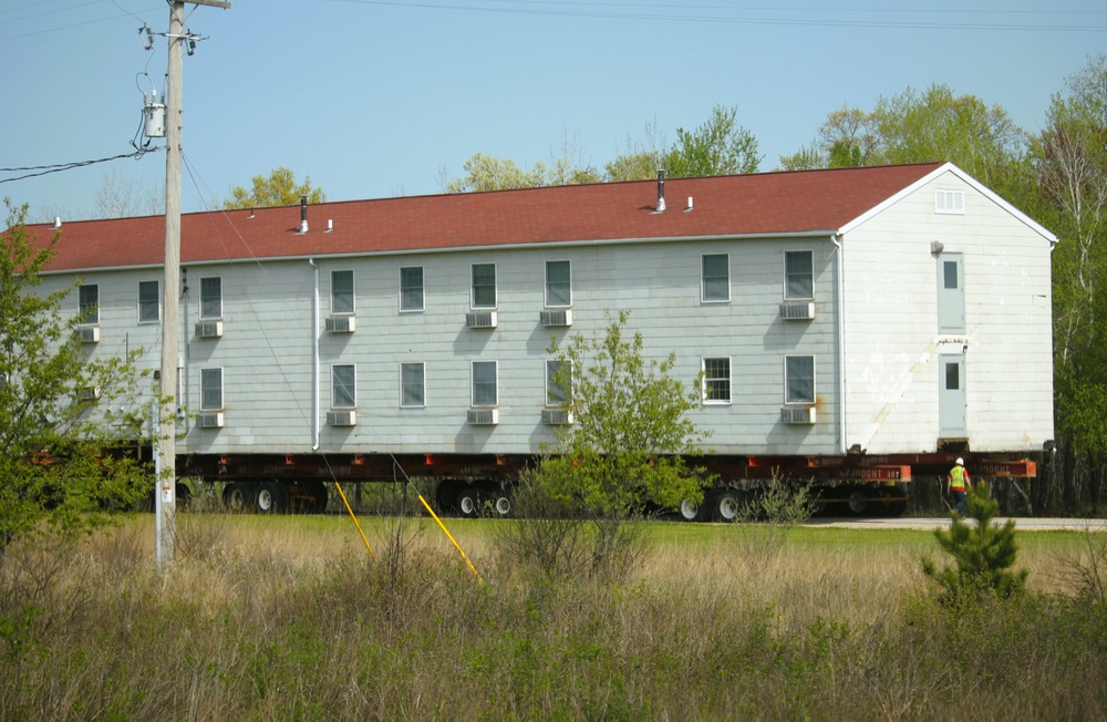 Fifth World War II-era barracks moved at Fort McCoy in May 2025; completes historical effort to save 80-year-old buildings