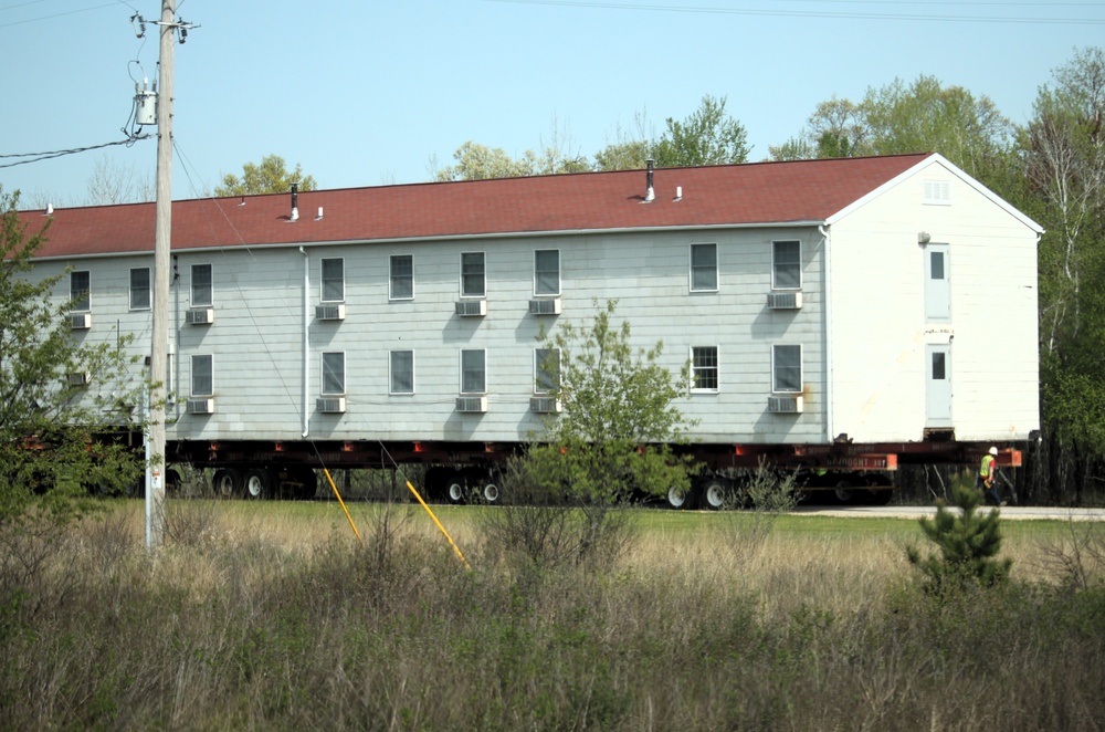 Fifth World War II-era barracks moved at Fort McCoy in May 2025; completes historical effort to save 80-year-old buildings