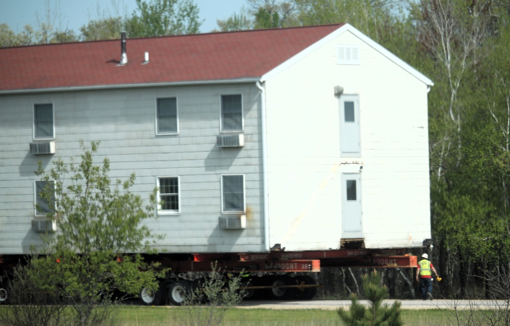 Fifth World War II-era barracks moved at Fort McCoy in May 2025; completes historical effort to save 80-year-old buildings