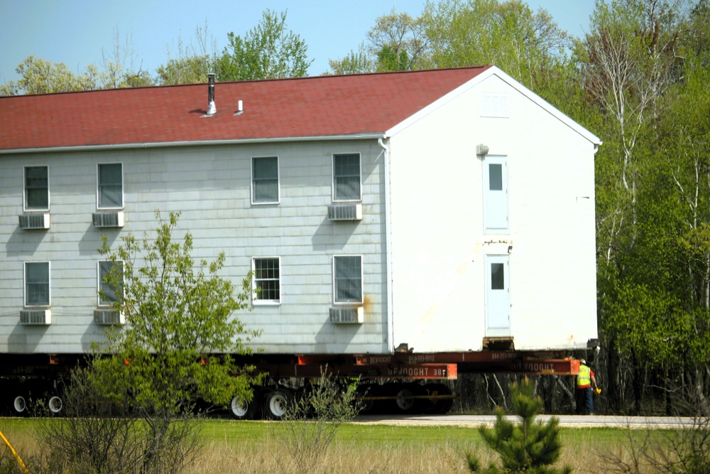 Fifth World War II-era barracks moved at Fort McCoy in May 2025; completes historical effort to save 80-year-old buildings