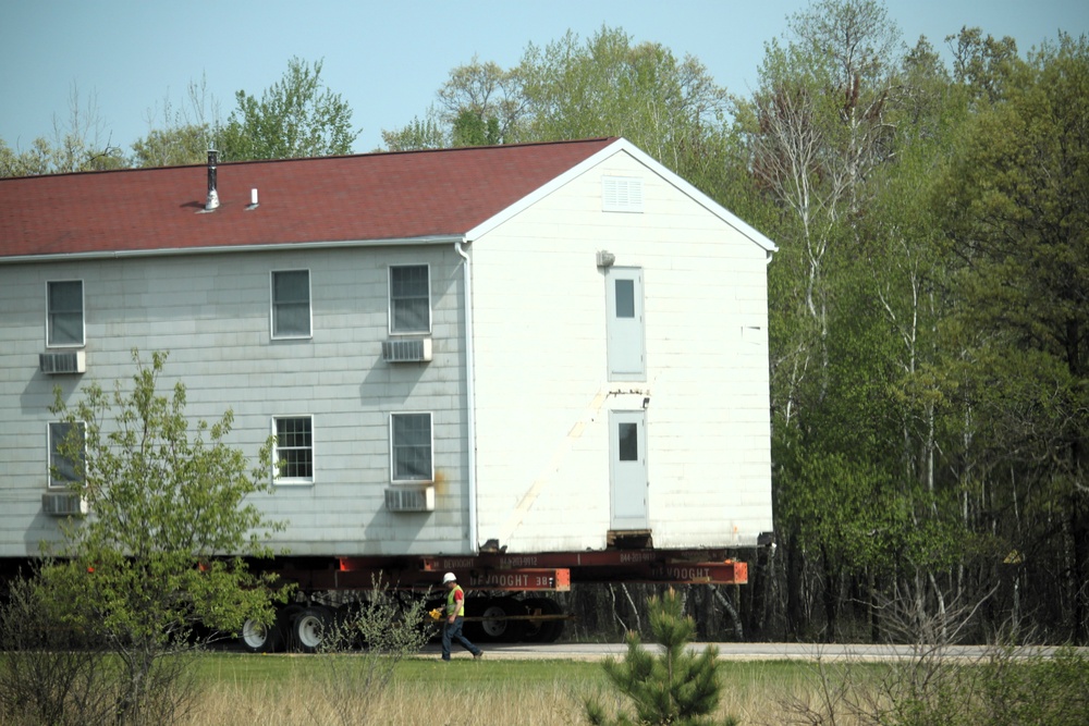 Fifth World War II-era barracks moved at Fort McCoy in May 2025; completes historical effort to save 80-year-old buildings