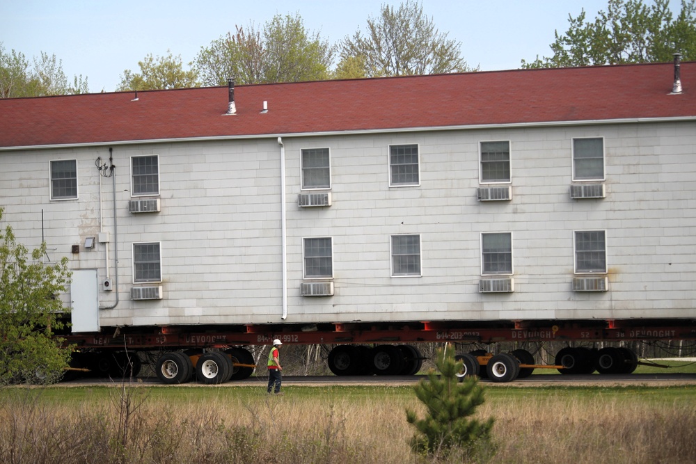 Fifth World War II-era barracks moved at Fort McCoy in May 2025; completes historical effort to save 80-year-old buildings