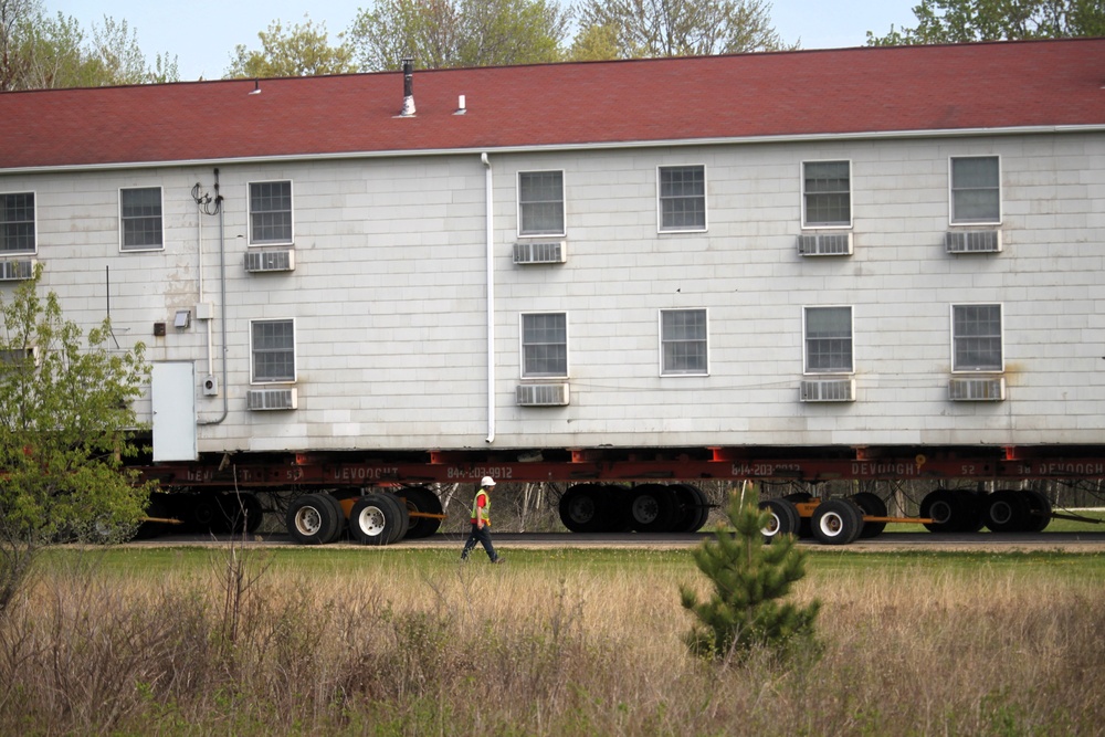 Fifth World War II-era barracks moved at Fort McCoy in May 2025; completes historical effort to save 80-year-old buildings