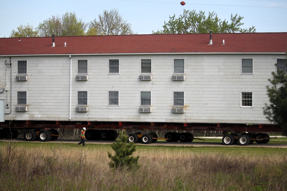 Fifth World War II-era barracks moved at Fort McCoy in May 2025; completes historical effort to save 80-year-old buildings
