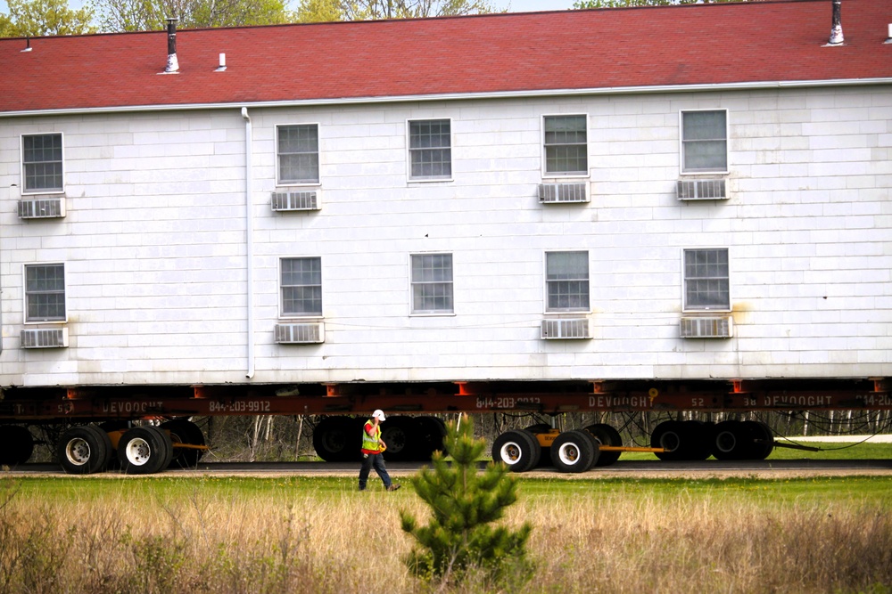 Fifth World War II-era barracks moved at Fort McCoy in May 2025; completes historical effort to save 80-year-old buildings