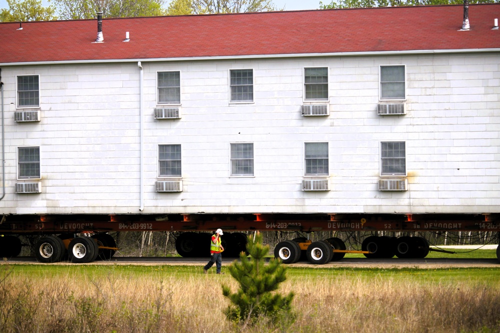 Fifth World War II-era barracks moved at Fort McCoy in May 2025; completes historical effort to save 80-year-old buildings