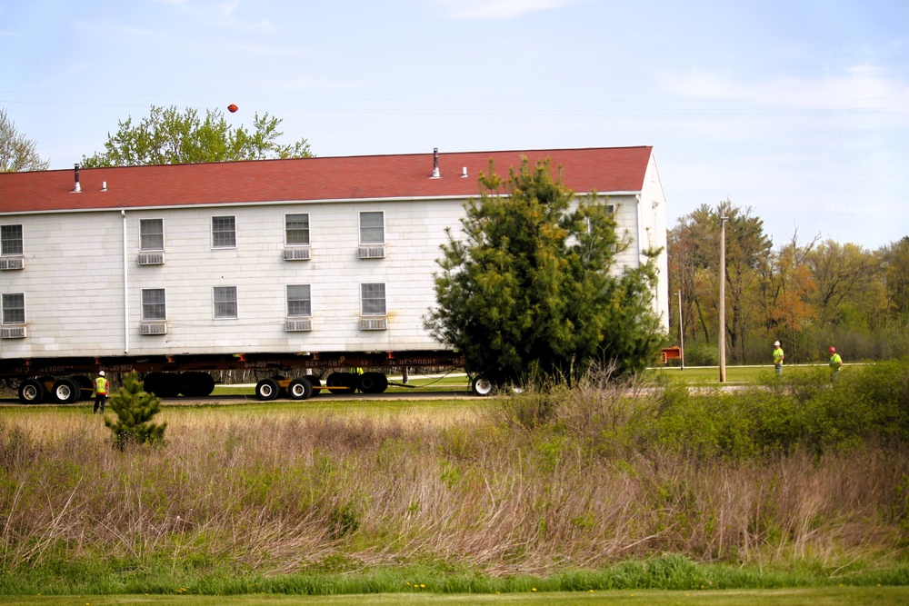 Fifth World War II-era barracks moved at Fort McCoy in May 2025; completes historical effort to save 80-year-old buildings