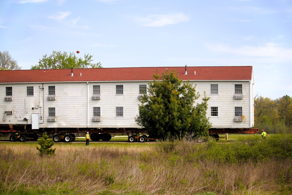 Fifth World War II-era barracks moved at Fort McCoy in May 2025; completes historical effort to save 80-year-old buildings