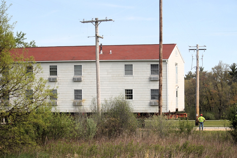 Fifth World War II-era barracks moved at Fort McCoy in May 2025; completes historical effort to save 80-year-old buildings
