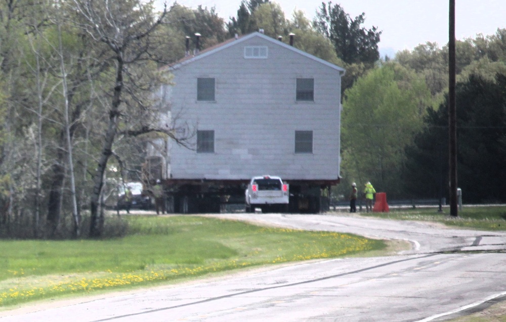 Fifth World War II-era barracks moved at Fort McCoy in May 2025; completes historical effort to save 80-year-old buildings