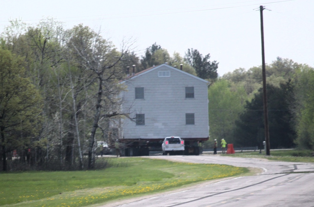 Fifth World War II-era barracks moved at Fort McCoy in May 2025; completes historical effort to save 80-year-old buildings