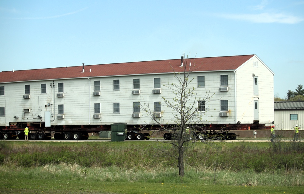 Fifth World War II-era barracks moved at Fort McCoy in May 2025; completes historical effort to save 80-year-old buildings