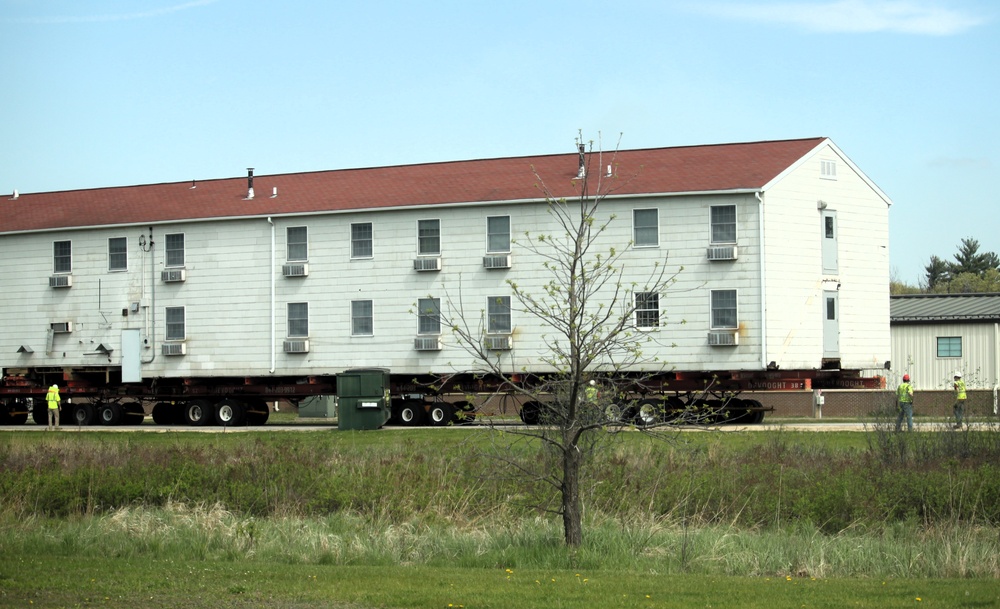 Fifth World War II-era barracks moved at Fort McCoy in May 2025; completes historical effort to save 80-year-old buildings