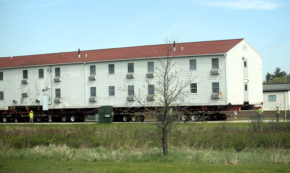 Fifth World War II-era barracks moved at Fort McCoy in May 2025; completes historical effort to save 80-year-old buildings