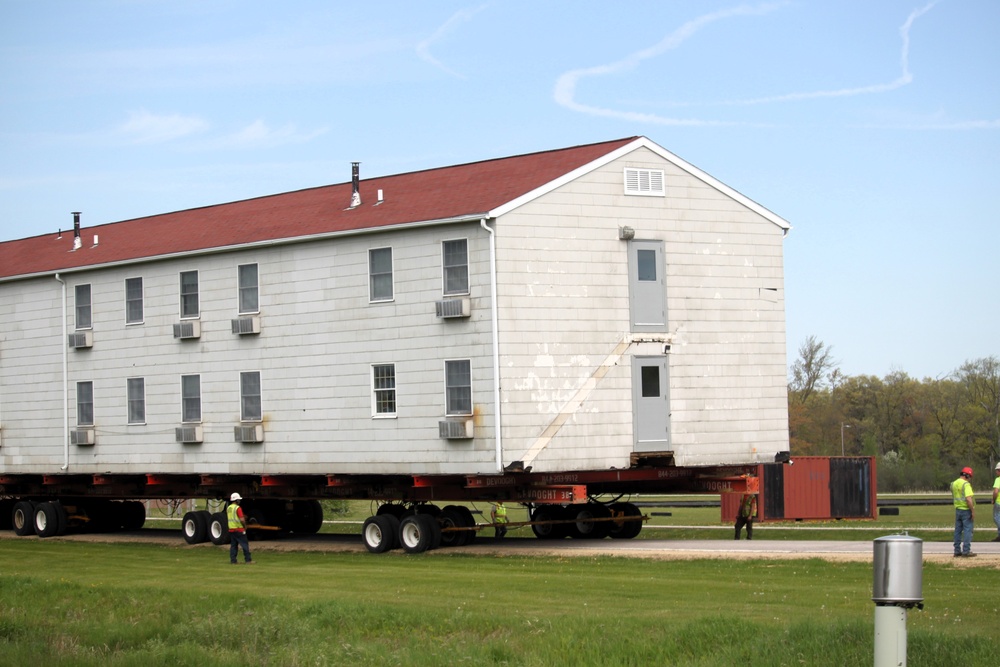 Fifth World War II-era barracks moved at Fort McCoy in May 2025; completes historical effort to save 80-year-old buildings