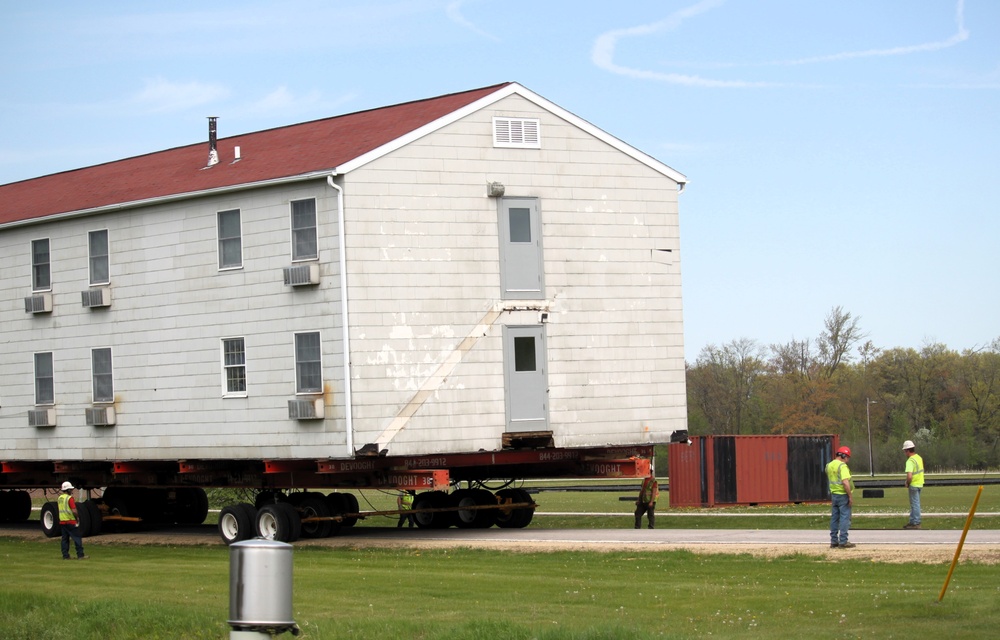 Fifth World War II-era barracks moved at Fort McCoy in May 2025; completes historical effort to save 80-year-old buildings