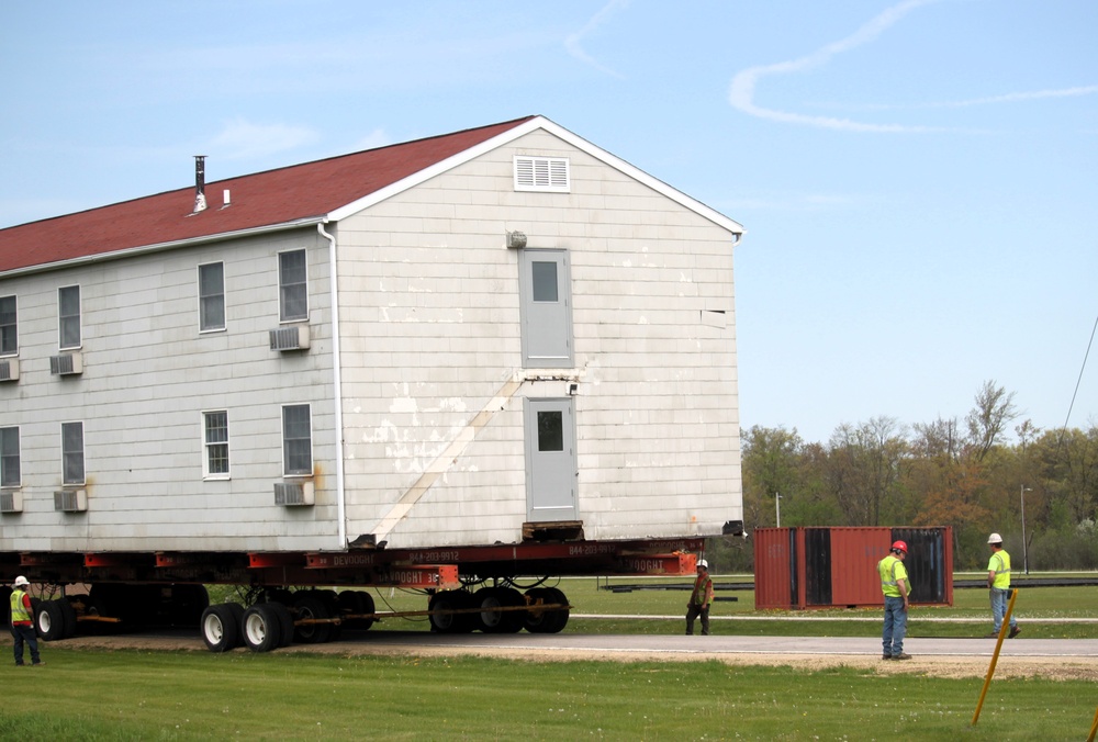 Fifth World War II-era barracks moved at Fort McCoy in May 2025; completes historical effort to save 80-year-old buildings