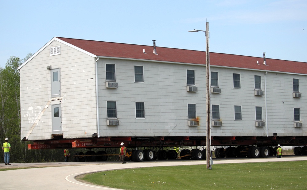 Fifth World War II-era barracks moved at Fort McCoy in May 2025; completes historical effort to save 80-year-old buildings