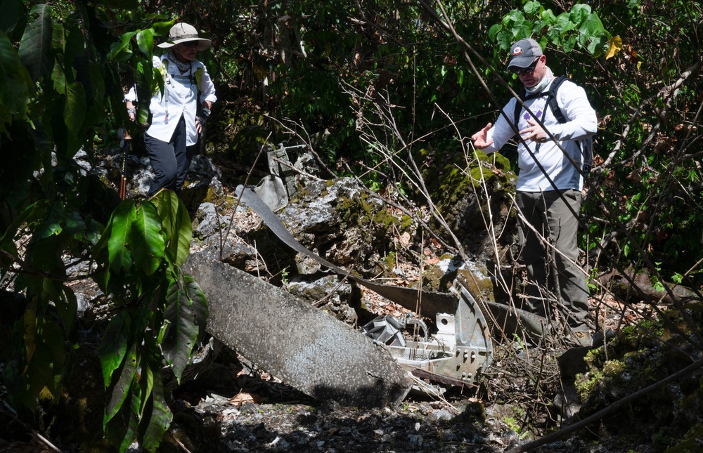Family of B-29 &quot;Colleen&quot; Captain visits Crash Site for 80th Anniversary