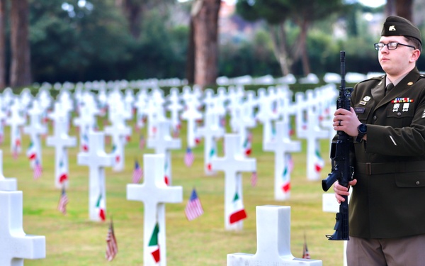 US Army commemorates sacrifice at Sicily-Rome American Cemetery