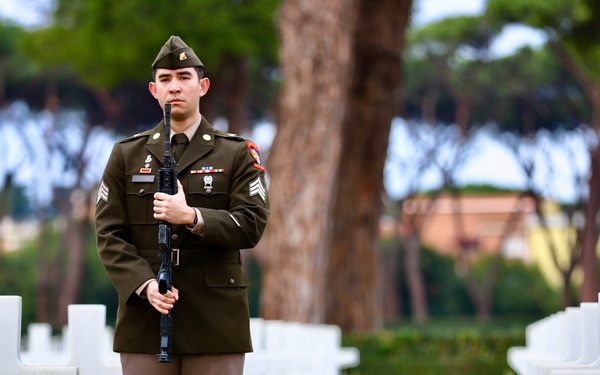 US Army commemorates sacrifice at Sicily-Rome American Cemetery