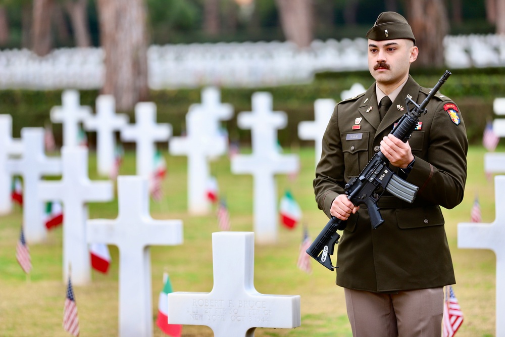 US Army commemorates sacrifice at Sicily-Rome American Cemetery
