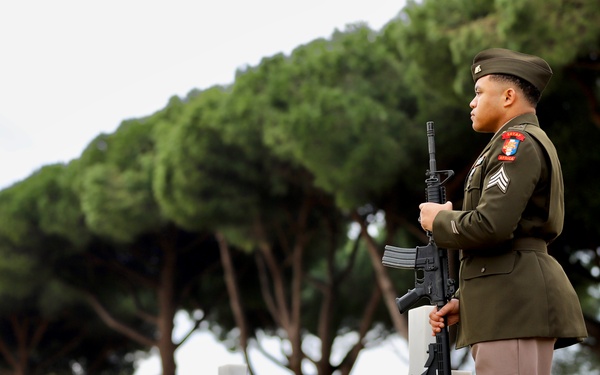 US Army commemorates sacrifice at Sicily-Rome American Cemetery