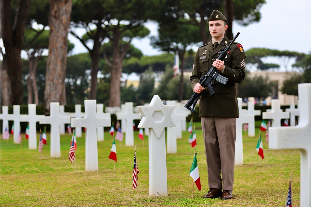 US Army commemorates sacrifice at Sicily-Rome American Cemetery