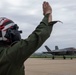 U.S. Marine Corps F-35Bs refuel at Osan Air Base