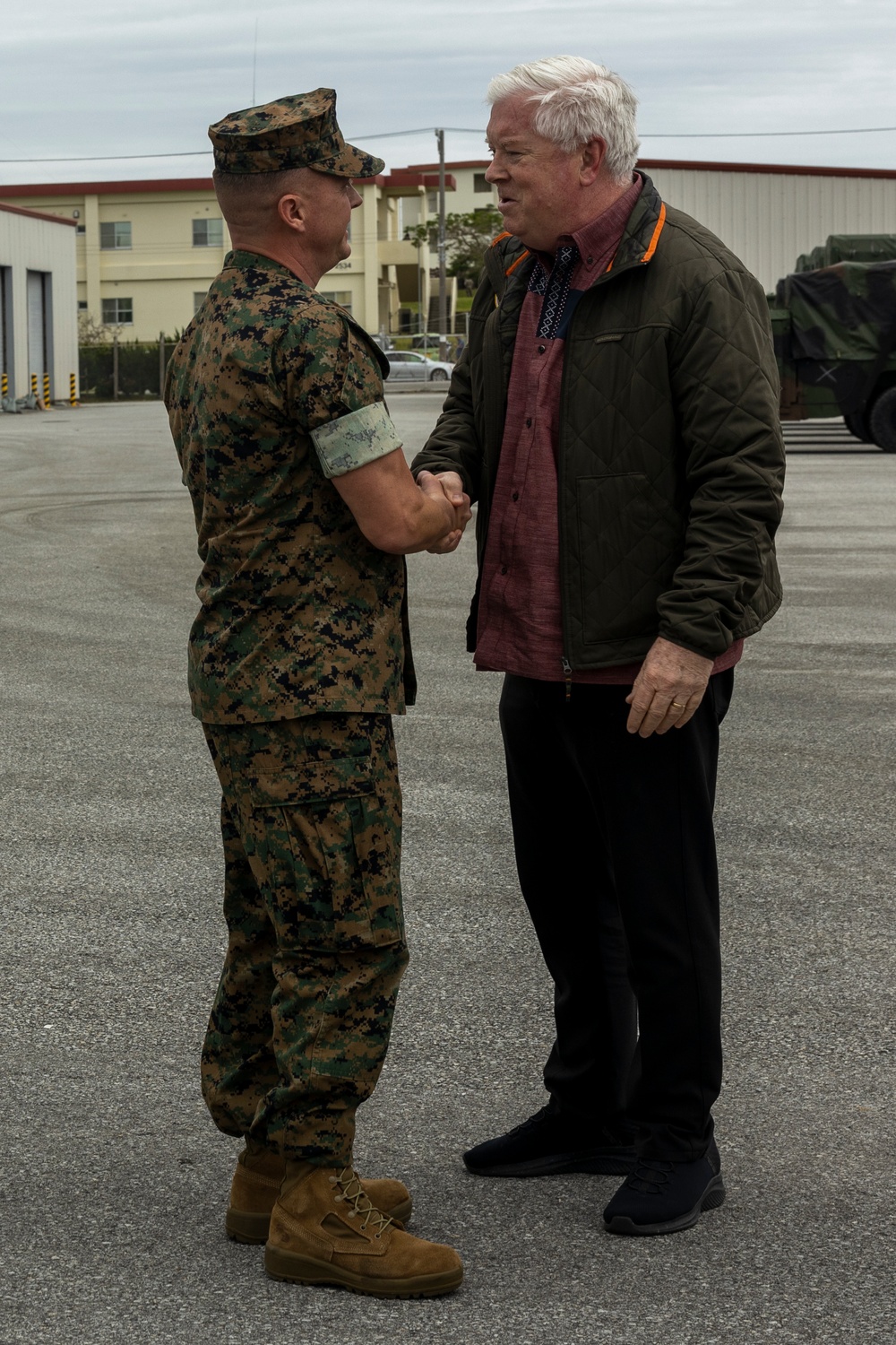 U.S. Ambassador George Glass Visits 12th MLR