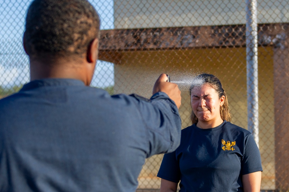 Frank Cable Sailors participate in Security Reaction Force Basic Training