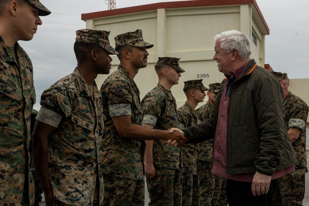 U.S. Ambassador George Glass Visits 12th MLR