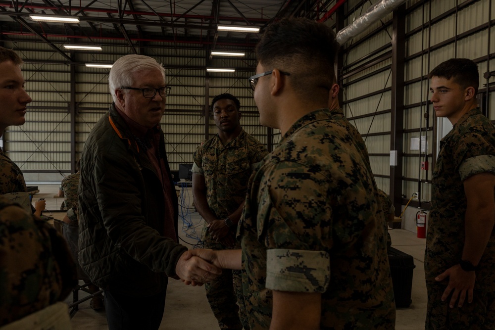 U.S. Ambassador George Glass Visits 12th MLR