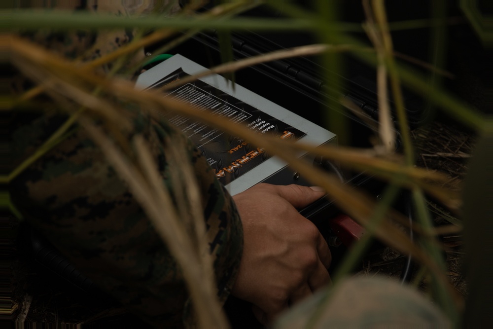 Marines Execute a Resupply and Water Purification Test 