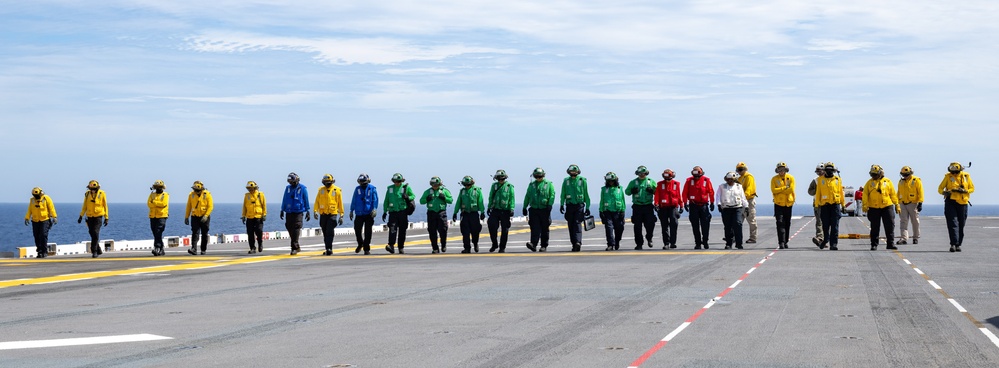 USS America (LHA 6) Conducts Flight Operations